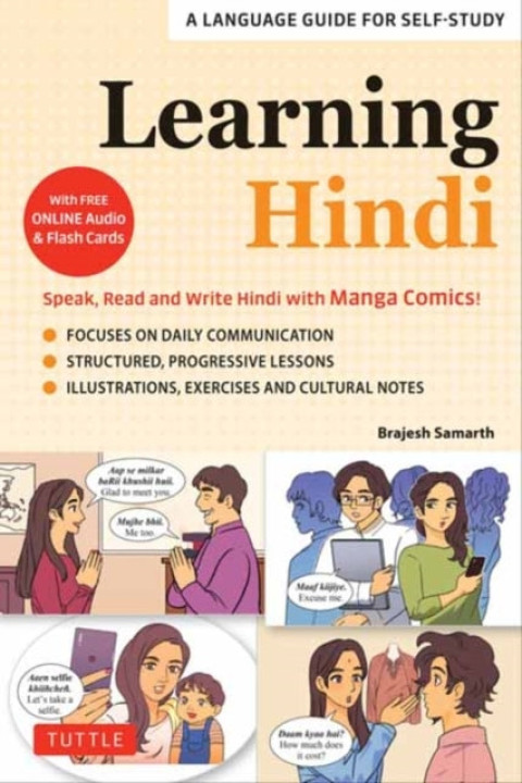 Omslag: Learning Hindi