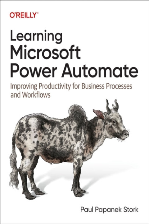 Omslag: Learning Microsoft Power Automate