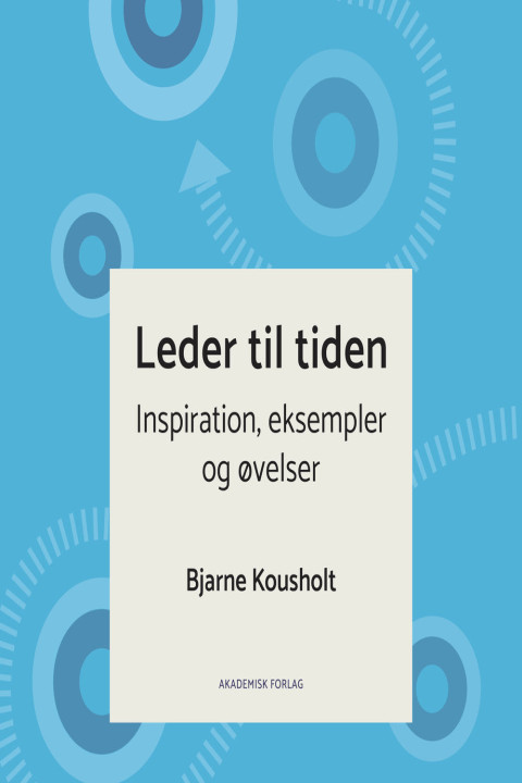 Omslag: Leder til tiden