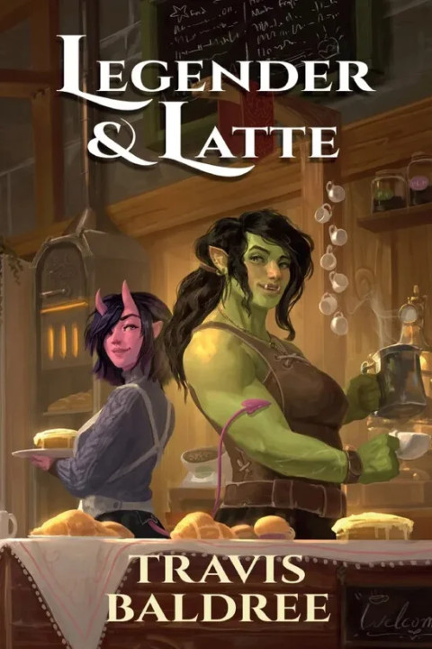 Omslag: Legender & latte
