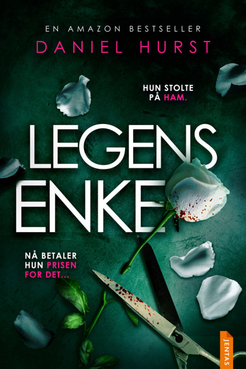 Omslag: Legens enke