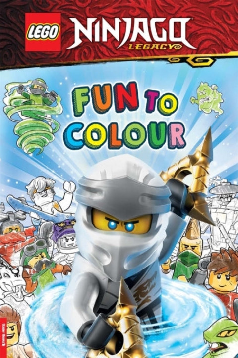 Omslag: Lego Ninjago Fun to Colour