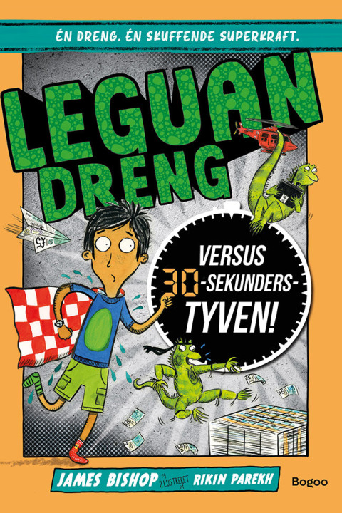Omslag: Leguandreng versus 30-sekunders-tyven!