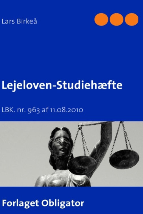 Omslag: Lejeloven - Studiehæfte