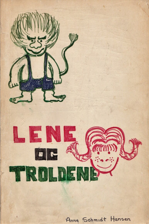 Omslag: Lene og troldene