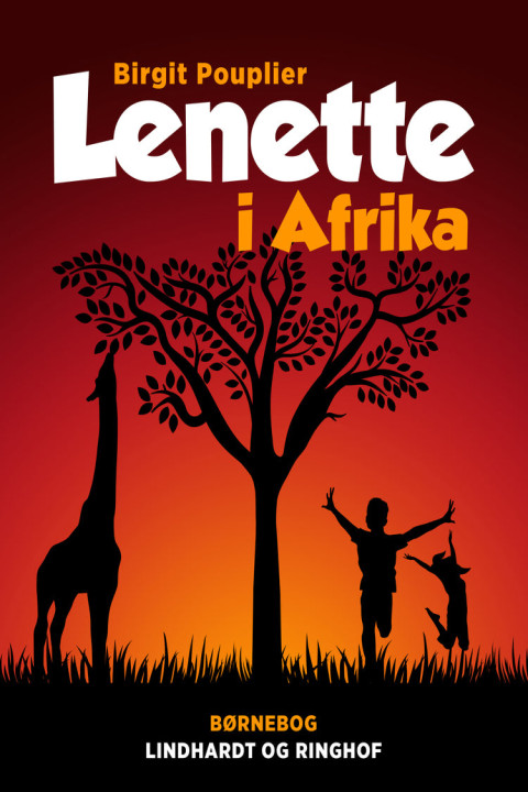 Omslag: Lenette i Afrika