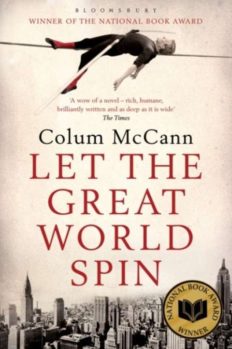 Omslag: LET THE GREAT WORLD SPIN
