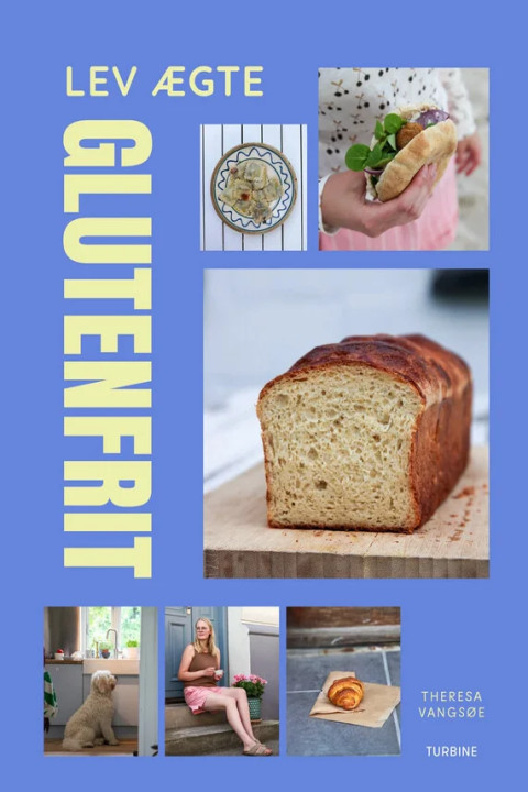 Omslag: Lev ægte glutenfrit