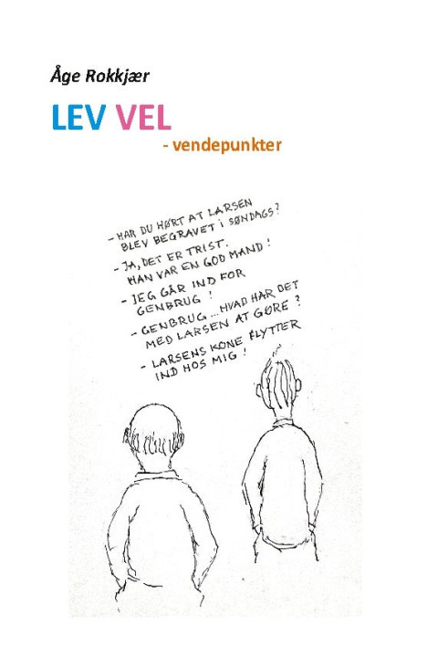 Omslag: Lev Vel
