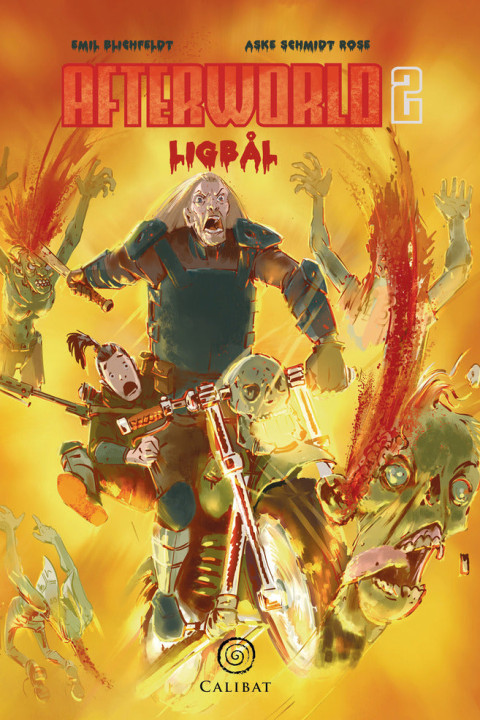 Omslag: Ligbål