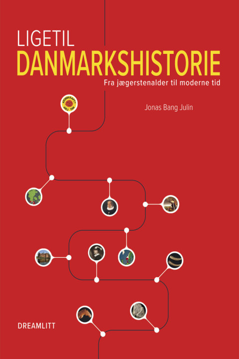 Omslag: Ligetil danmarkshistorie