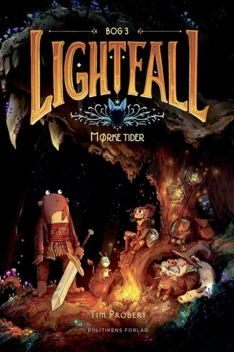 Omslag: Lightfall 3 - Mørke tider