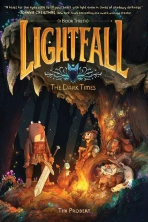 Omslag: Lightfall: The Dark Times - A Graphic Novel