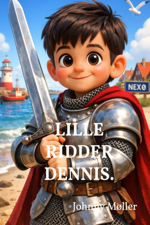 Omslag: Lille ridder Dennis.