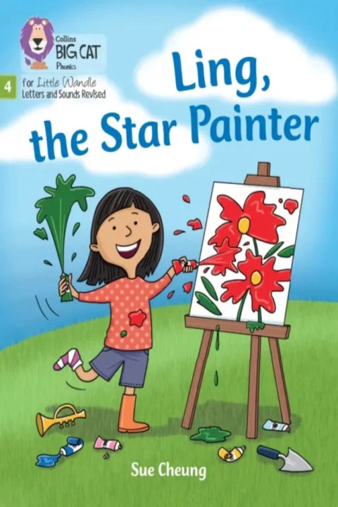Omslag: Ling, the Star Painter - Phase 4 Set 2 Stretch and challenge