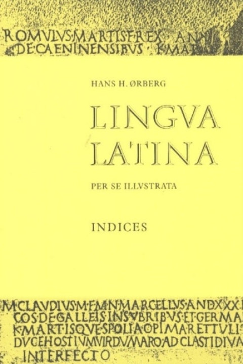 Omslag: Lingua Latina - Indices