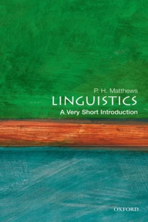 Omslag: Linguistics - A Very Short Introduction