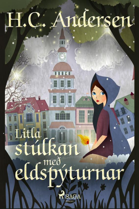 Omslag: Litla stÃºlkan meÃ eldspÃ½turnar