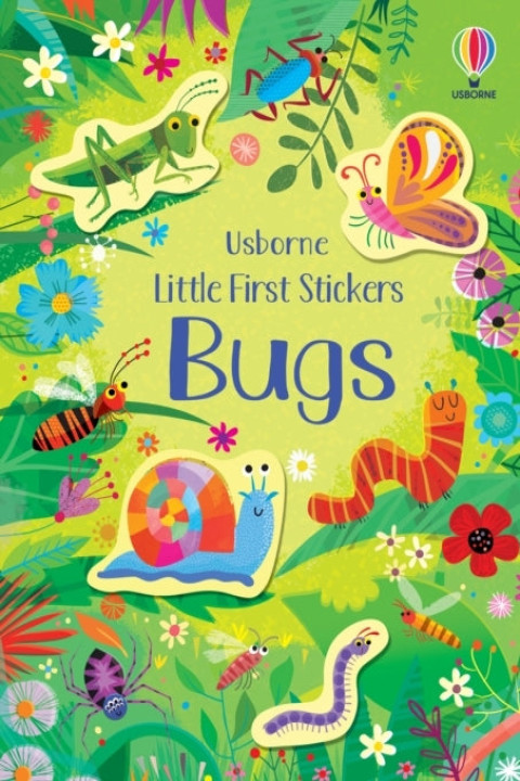 Omslag: Little First Stickers Bugs