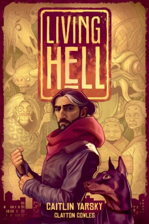 Omslag: Living Hell