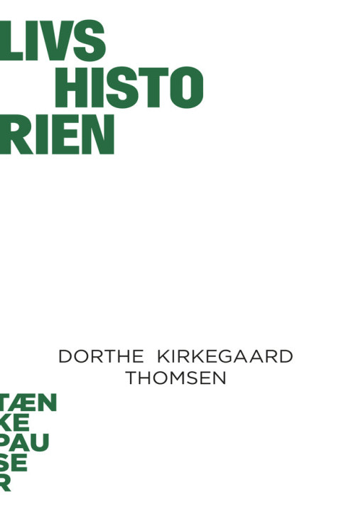 Omslag: Livshistorien
