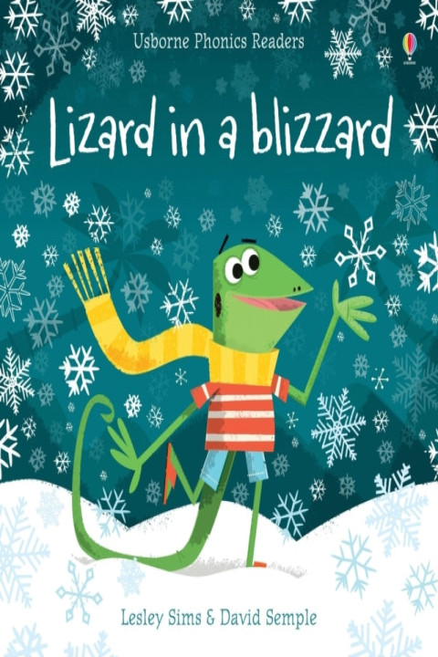 Omslag: Lizard In A Blizzard