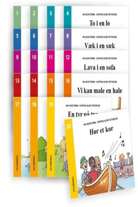 Omslag: LØFT 2. Sampak 20 små bøger