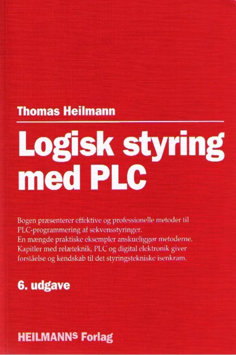 Omslag: Logisk styring med PLC