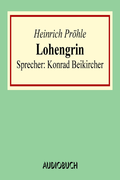 Omslag: Lohengrin