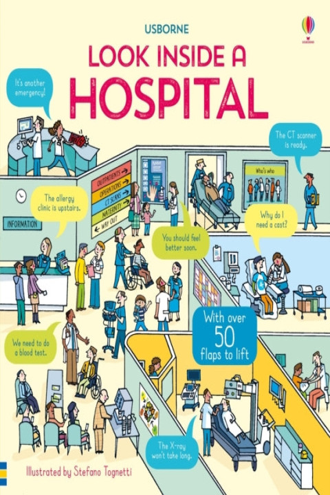 Omslag: Look Inside a Hospital