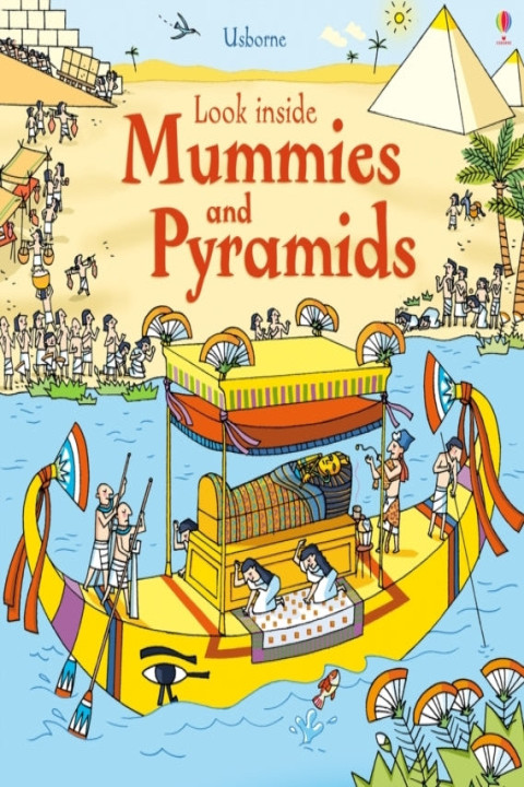 Omslag: Look Inside Mummies & Pyramids