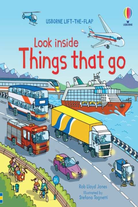 Omslag: Look Inside Things That Go