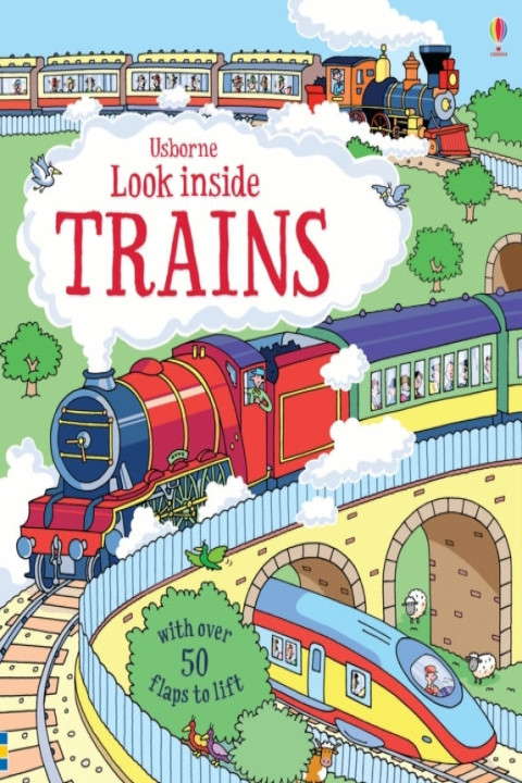 Omslag: Look Inside Trains