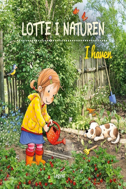 Omslag: Lotte i haven