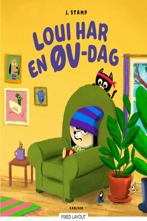 Omslag: Loui har en øv-dag