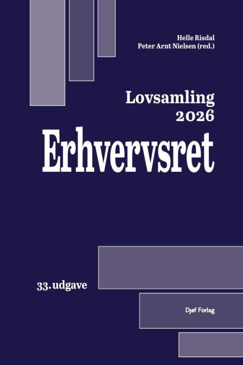 Omslag: Lovsamling 2026 Erhvervsret