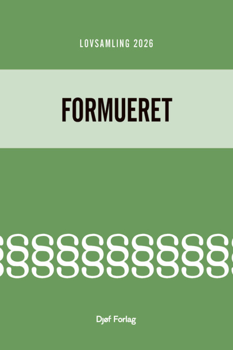 Omslag: Lovsamling 2026 - Formueret