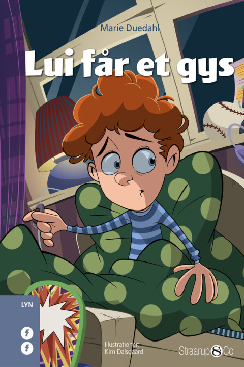 Omslag: Lui får et gys