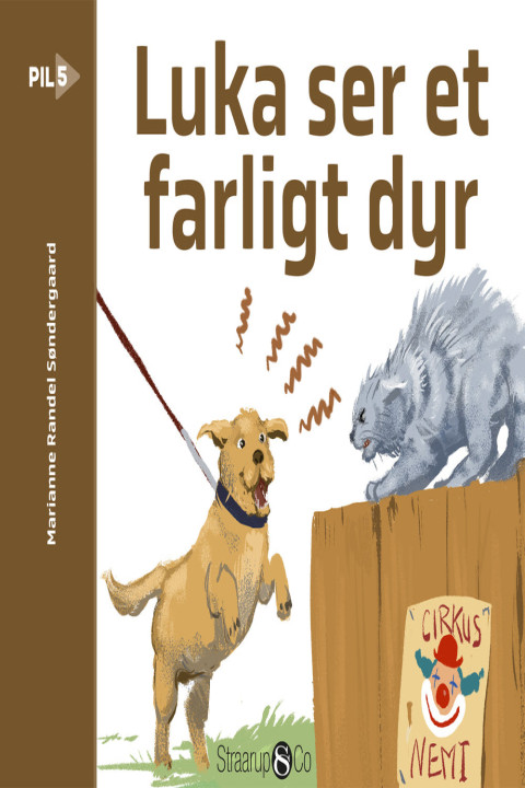 Omslag: Luka ser et farligt dyr