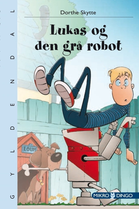 Omslag: Lukas og den grå robot
