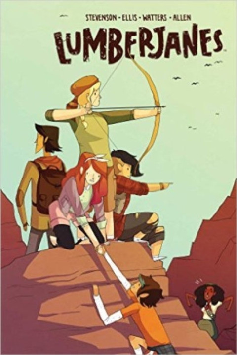 Omslag: Lumberjanes