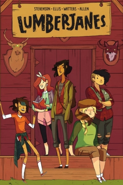 Omslag: Lumberjanes Vol. 1