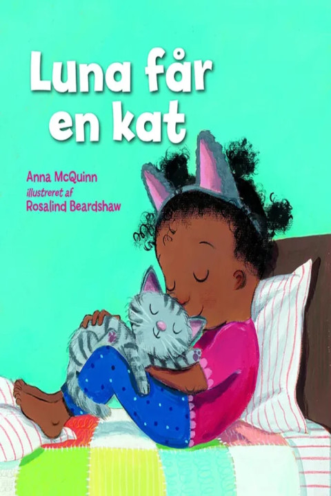 Omslag: Luna får en kat