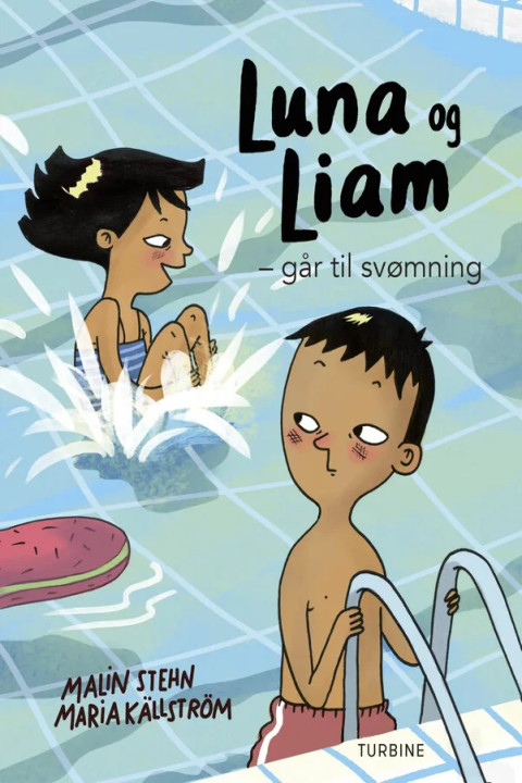 Omslag: Luna og Liam går til svømning