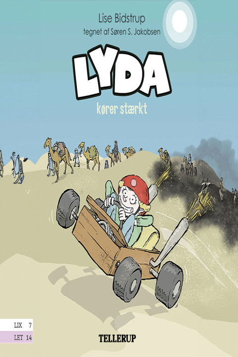 Omslag: Lyda #5: Lyda kører stærkt
