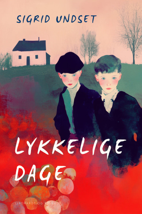 Omslag: Lykkelige dage