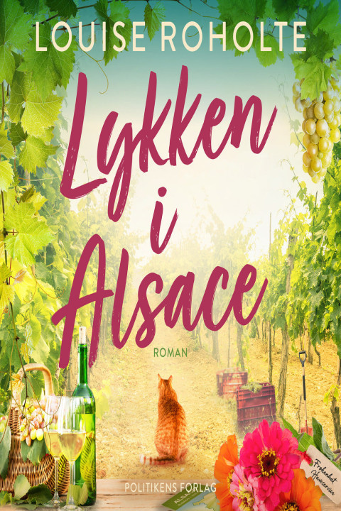 Omslag: Lykken i Alsace
