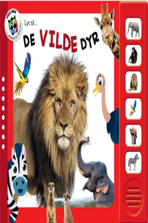 Omslag: Lyt til - De vilde dyr