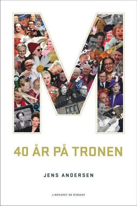 Omslag: M - 40 år på tronen