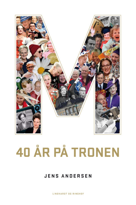 Omslag: M - 40 år på tronen